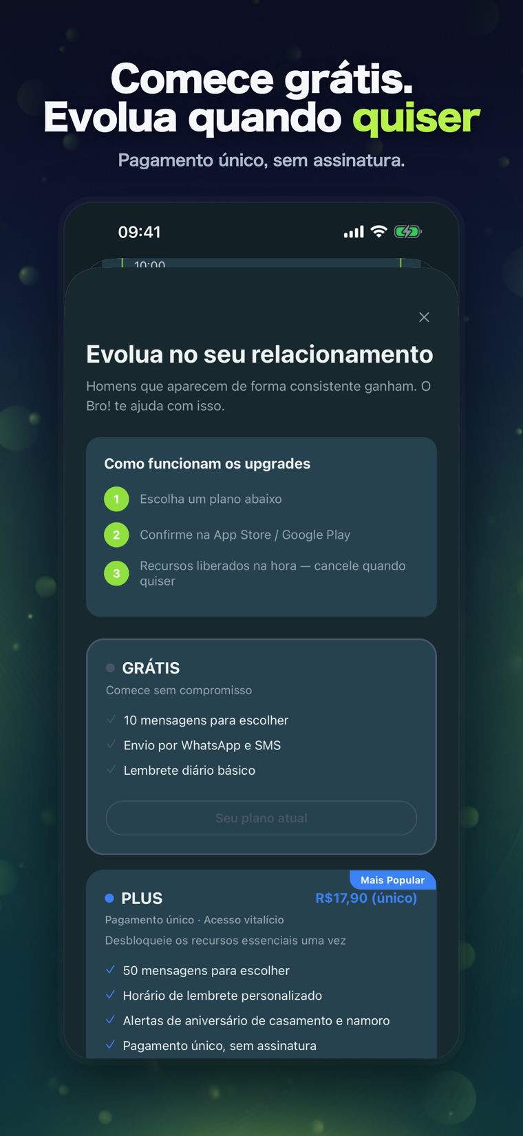 BroRemind — planos